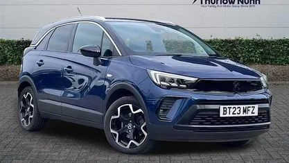 Used Vauxhall Crossland Ultimate 131 HP (96 kW) 2023 Blue SUV