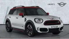 White silver Used 2020 Mini John Cooper Works Countryman SUV | £27,495 (Fair price)