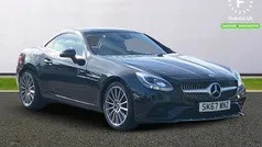 Black Used 2017 Mercedes SLC200 AMG line Cabriolet | £17,099 (Fair price)