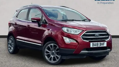 Gebraucht Ford Ecosport Titanium 125 PS (91 kW) 2022 Rot SUV