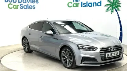 Used Audi A5 Sportback S-Line 190 HP (139 kW) 2017 Silver Hatchback