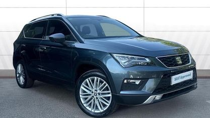 Usado Seat Ateca 4Drive 150 HP (110 kW) 2017 Cinzento SUV