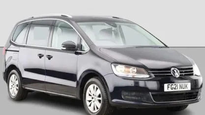 Black Used 2021 VW Sharan SE MPV | £17,200 (Fair price)