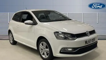 Begagnad VW Polo Edition 60 HK (44 kW) 2017 Vit Halvkombi