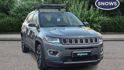 Begagnad Jeep Compass Limited 140 HK (102 kW) 2021 Grå SUV