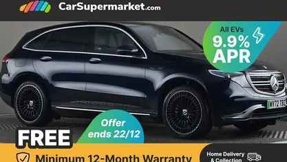 Blue Used 2022 Mercedes EQC400 AMG Line Premium Plus SUV | £29,697 (Fair price)
