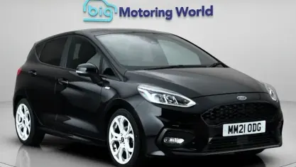 Used Ford Fiesta ST-Line 125 HP (91 kW) 2021 Black Hatchback