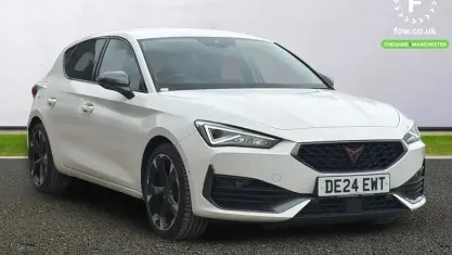 Used Cupra Leon 150 HP (110 kW) 2024 White Hatchback