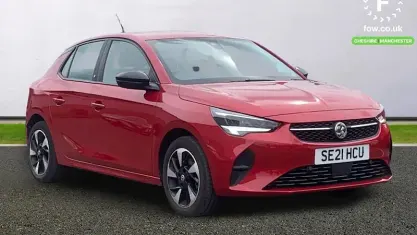 Used Vauxhall Corsa-e 100 kW (136 HP) 2021 Red Hatchback