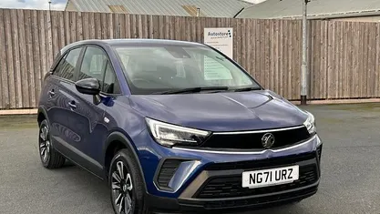Used Vauxhall Crossland Edition 83 HP (61 kW) 2021 Blue SUV