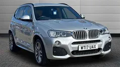Silver Used 2017 BMW X3 M Sport SUV | £16,995 (Fair price)