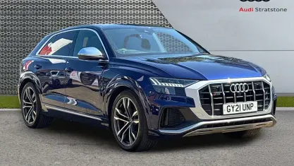 Used Audi SQ8 507 HP (372 kW) 2021 Blue SUV