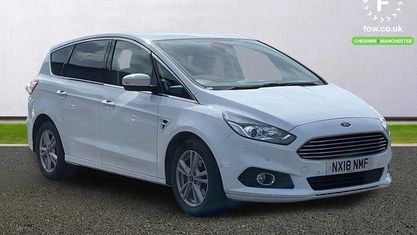 Begagnad Ford S-MAX Active 150 HK (110 kW) 2018 Vit Minibuss