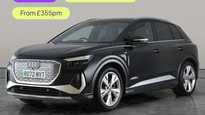 Used Audi Q4 e-tron S-Line 150 kW (204 HP) 2022 Black SUV
