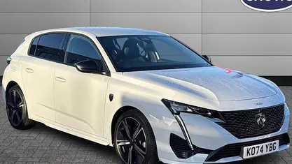 White Used 2025 Peugeot 308 GT Hatchback | £21,094 (Fair price)