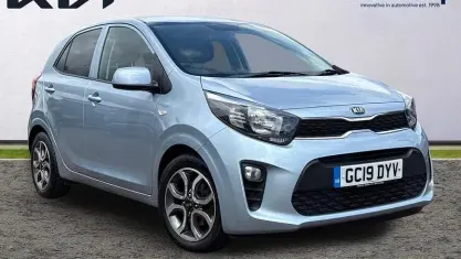 Used Kia Picanto 67 HP (49 kW) 2019 Blue Hatchback