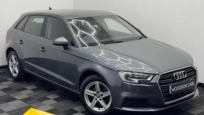 Grey Used 2019 Audi A3 Sportback Comfort Hatchback | £10,950 (Fair price)