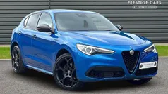 Blue Used 2022 Alfa Romeo Stelvio Estrema SUV | £25,499 (Fair price)