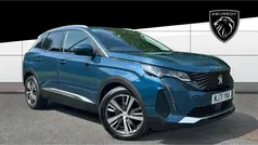 Blue Used 2021 Peugeot 3008 Allure Premium SUV | £16,336 (Fair price)