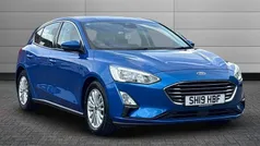Blue Used 2019 Ford Focus Titanium Hatchback | £12,190 (Fair price)