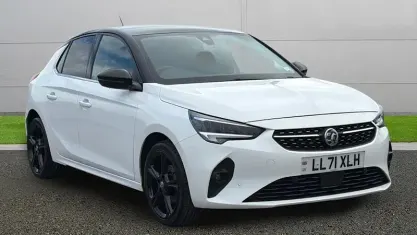 Used Vauxhall Corsa Edition 75 HP (55 kW) 2021 White Hatchback