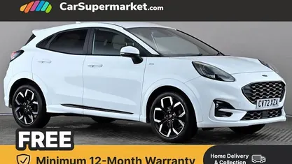Used Ford Puma ST-Line X 125 HP (91 kW) 2022 White Hatchback