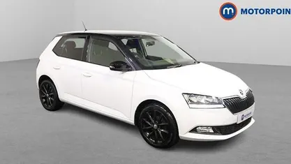 White Used 2020 Skoda Fabia Colour Edition Hatchback | £10,599 (Fair price)