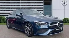 Blue Used 2021 Mercedes CLA180 AMG Line Premium Plus Sedan | £26,395 (Fair price)