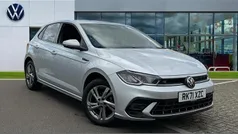 Reflex silver metallic Used 2022 VW Polo R-line Hatchback | £17,498 (Fair price)