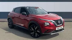 Red Used 2021 Nissan Juke Tekna+ SUV | £14,766 (Fair price)