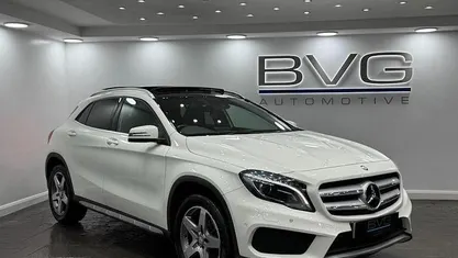 White Used 2015 Mercedes GLA220 AMG line SUV | £13,994 (Fair price)