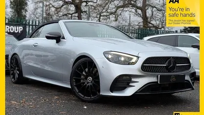 Used 2023 Mercedes E220 AMG line Cabriolet | £22,648 (Fair price)