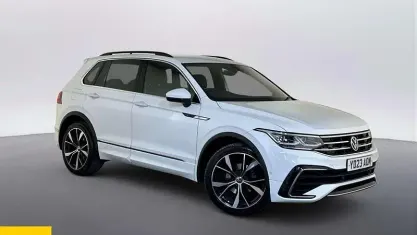 Begagnad VW Tiguan R-line 150 HK (110 kW) 2023 Vit SUV