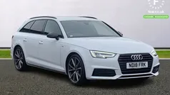 White Used 2018 Audi A4 Black Edition Estate | £17,299 (Fair price)