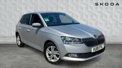 Brilliant silver metallic Used 2019 Skoda Fabia SE Hatchback | £9,250 (Good price)