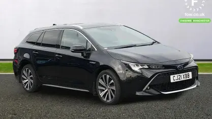Usado Toyota Corolla Design 122 CV (89 kW) 2021 Negro Familiar