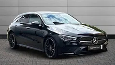 Black Used 2023 Mercedes CLA200 AMG Line Premium Plus Estate | £25,433 (Good price)