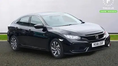 Używany Honda Civic SE 129 KM (94 kW) 2018 Czarny Hatchback