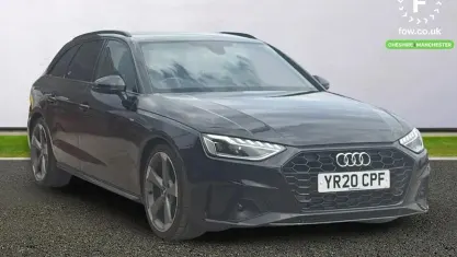 Used Audi A4 Black Edition 150 HP (110 kW) 2020 Black Estate