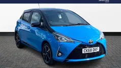 Blue Used 2018 Toyota Yaris Hatchback | £10,495 (Fair price)