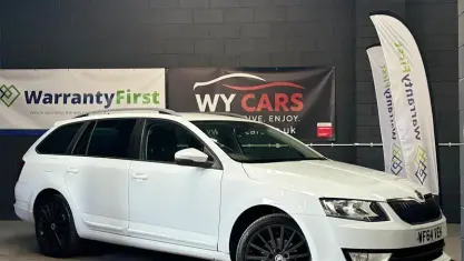 Used Skoda Octavia 110 HP (80 kW) 2014 White Estate