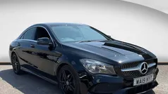 Black Used 2019 Mercedes CLA180 AMG line Sedan | £12,890 (Fair price)