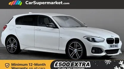 White Used 2019 BMW 118 M Sport Hatchback | £12,197 (Fair price)