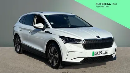 Used Skoda Enyaq iV 210 kW (286 HP) 2025 White SUV