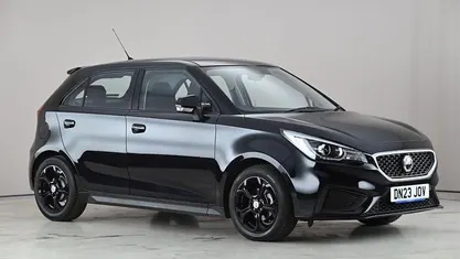 Used MG MG3 Excite 106 HP (77 kW) 2023 Black Hatchback