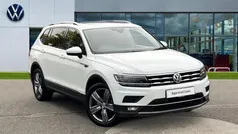 White Used 2021 VW Tiguan Allspace SEL SUV | £28,003 (Fair price)