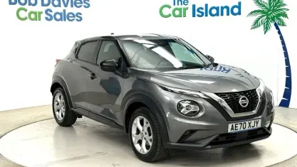Begagnad Nissan Juke N-Connecta 117 HK (86 kW) 2020 Grå SUV