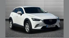 Snowflake white Used 2015 Mazda CX-3 SUV | £7,490 (Fair price)