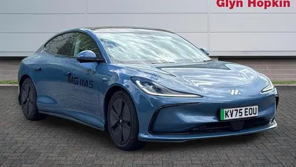 New MG IM5 300 kW (408 HP) 2025 Blue Hatchback