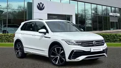 White Used 2021 VW Tiguan R-line SUV | £27,991 (Fair price)
